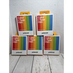 Polaroid 6000 Color I-Type Film - 8 Photos 5 Packs